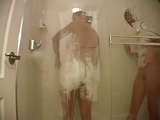 Two Horny Girls Share a Shower With Each Other